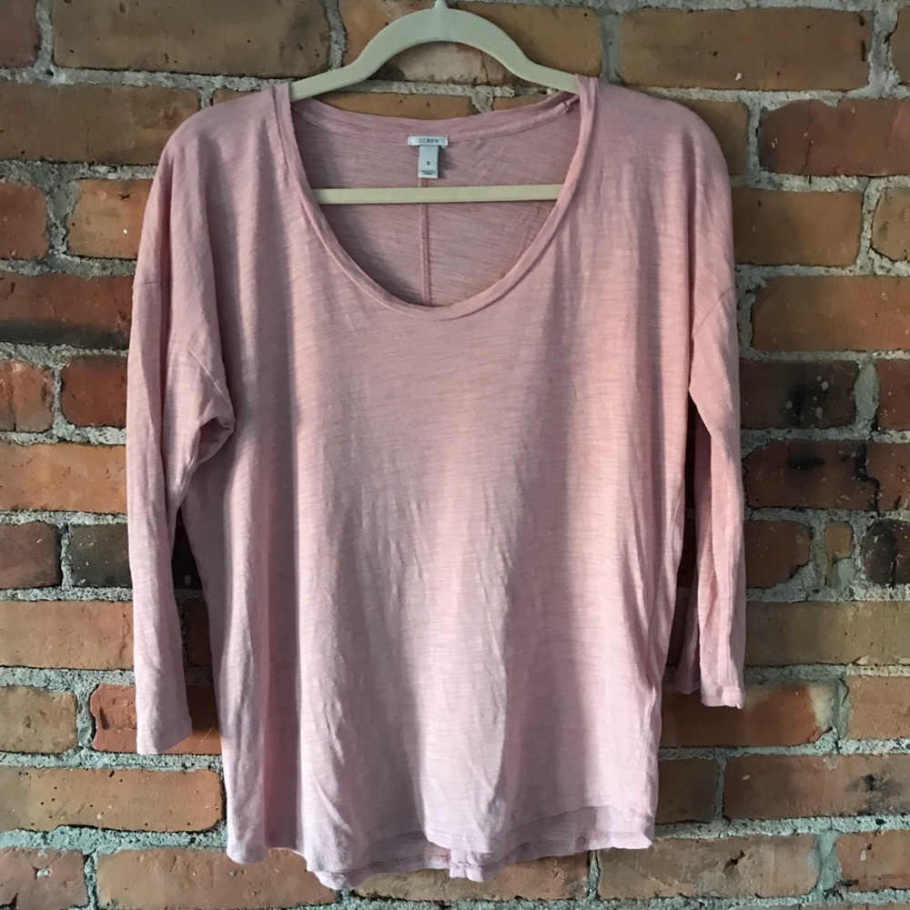 J. Crew Drapey Swing Tee